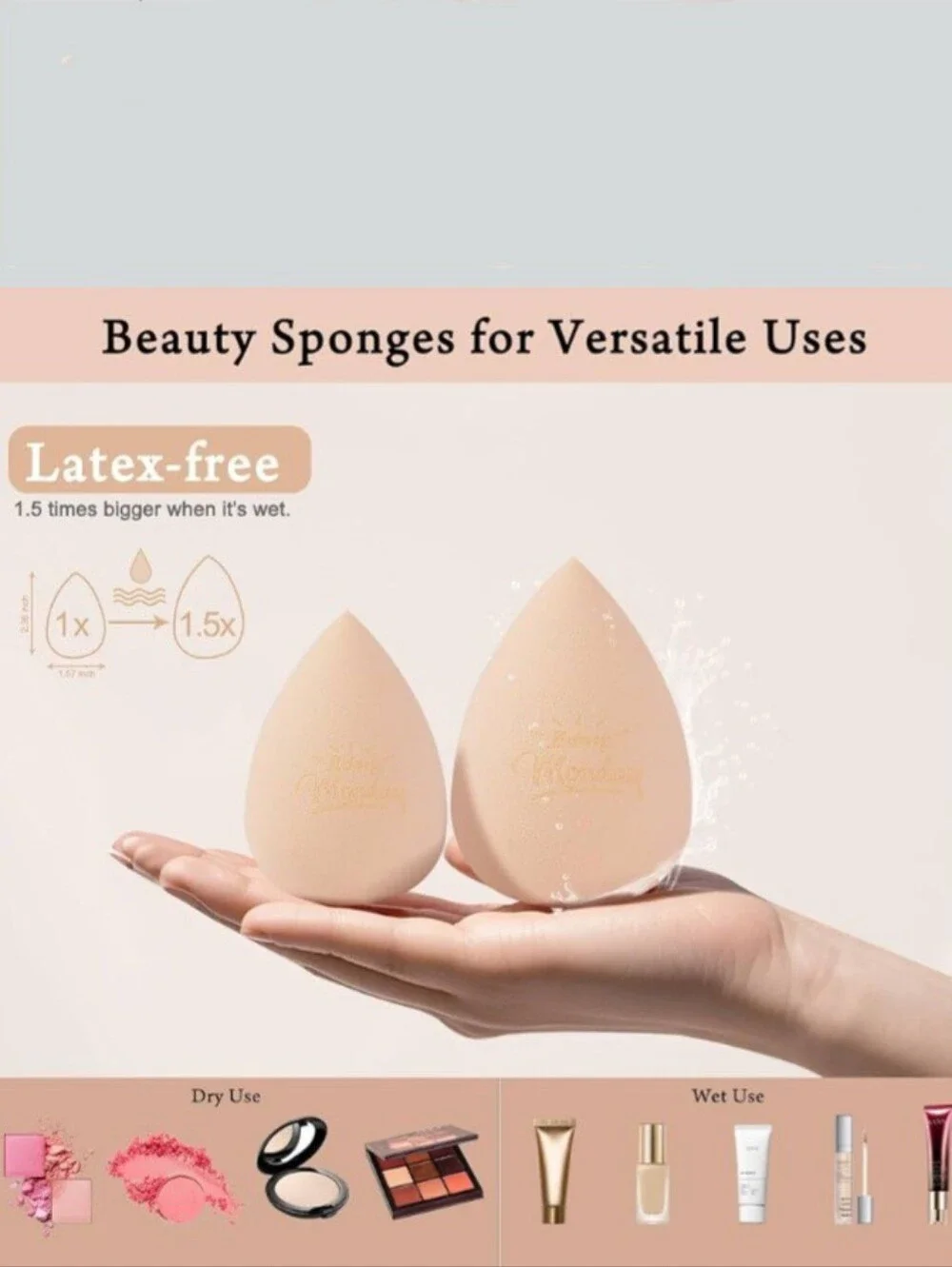 🎉3•$13/4•$16🎉 REAL PERFECTION Sponge + Case